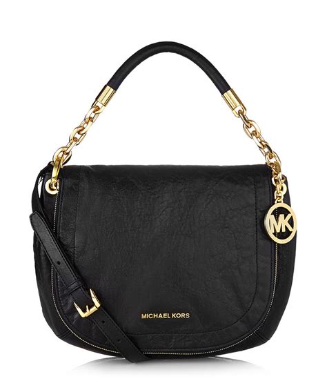 michael kors black purse with chain strap|michael kors adjustable strap handbags.